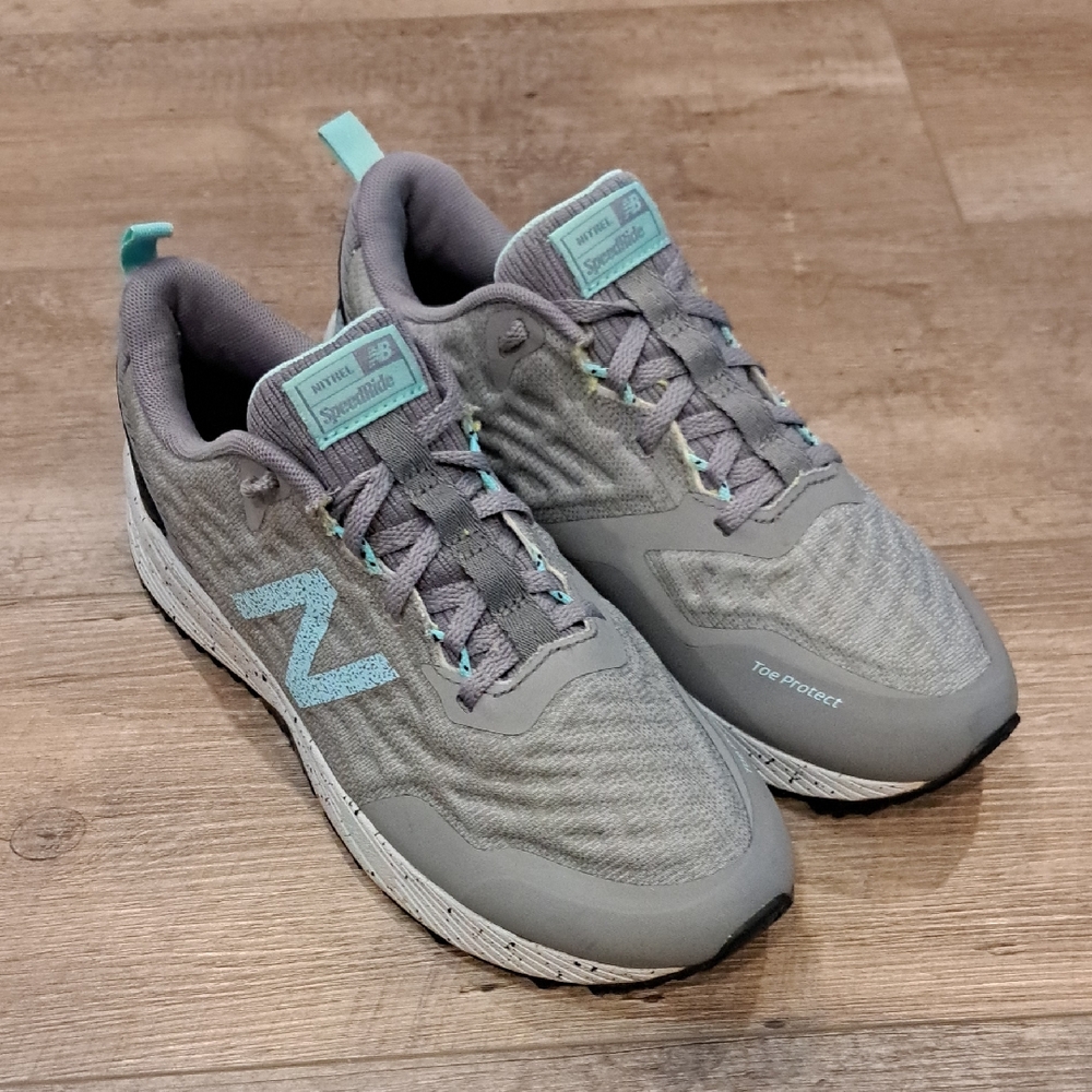 New Balance Women's SpeedRide  Gray and Light Blue Running Shoes